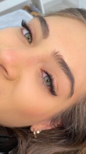 مدل سنجابی زیبا و جذاب در سالن زینب همتی