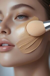 پوست شفاف و طبیعی برای میکاپ بهاری در کرج