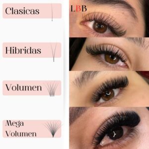 مدل های مختلف اکستنشن مژه در کرج