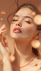رژلب نود و هلویی برای میکاپ بهاری در کرج