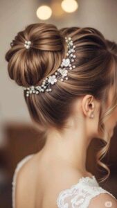 شینیون کلاسیک جمع عروس در کرج