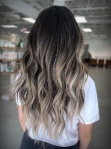 نمونه آمبره مو شیک و ترند سال با رنگ روشن