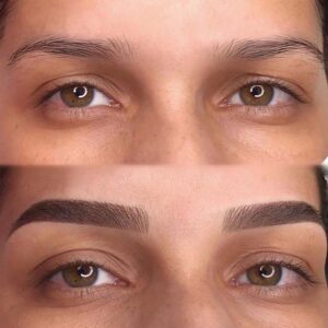 ابروهای مرتب و جذاب در روش های ماندگاری فیبروز ابرو کرج
