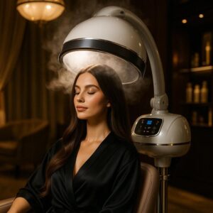 اوزون تراپی مو برای آبرسانی و درمان موهای بسیار خشک