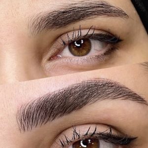 فیبروز ابرو در خدمات مژه و ابرو در کرج